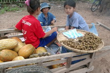 En allant au marché